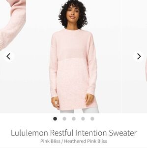 Lululemon restfull intention sweater